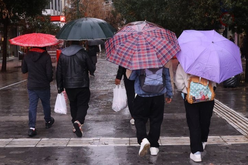 Ισχυρές βροχές σε Κρήτη και Δωδεκάνησα σήμερα- Αφρικανική σκόνη στη νοτιοανατολική χώρα