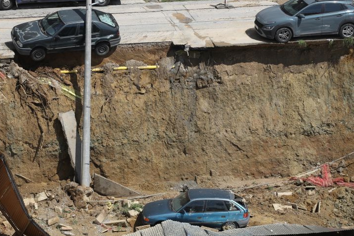 Καθίζηση στην Θεσσαλονίκη- Ανασφάλεια και έρευνες