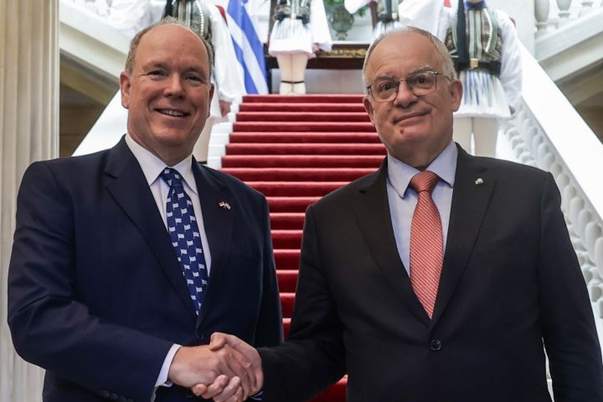 Στην Αθήνα ο πρίγκηπας του Μονακό