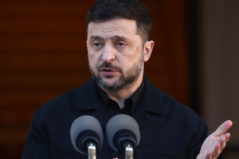 Ζελένσκι: Η Ουκρανία είναι αντιμέτωπη με μήνες διπλωματικής και στρατιωτικής πίεσης