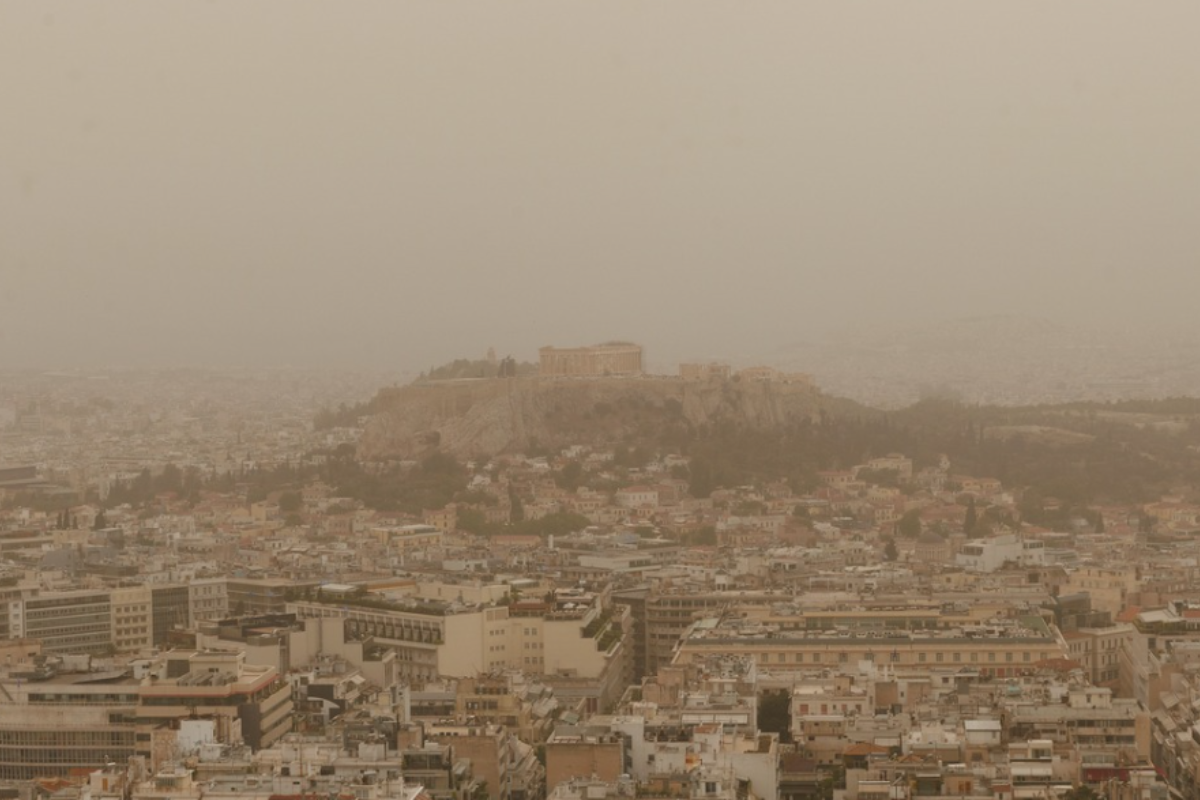 Άνοδος θερμοκρασίας και αφρικανική σκόνη