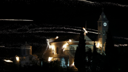 Ο ρουκετοπόλεμος στη Χίο