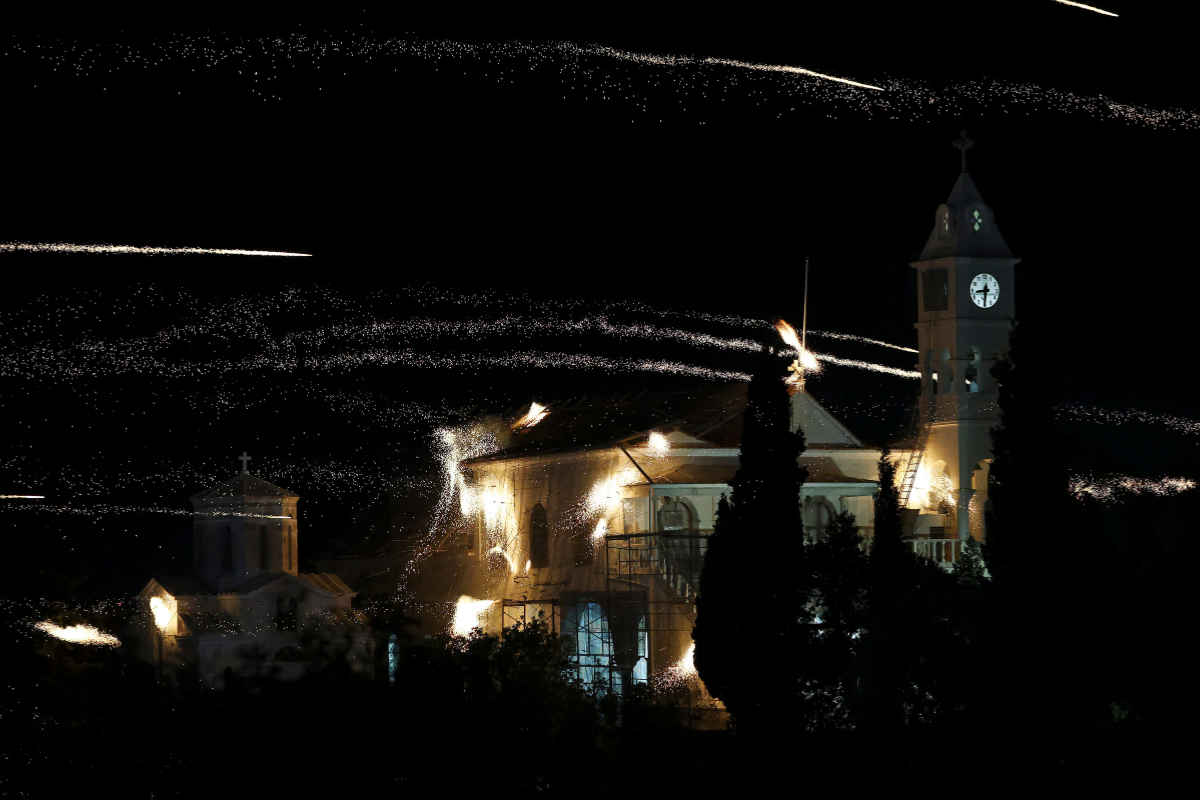 Ο ρουκετοπόλεμος στη Χίο