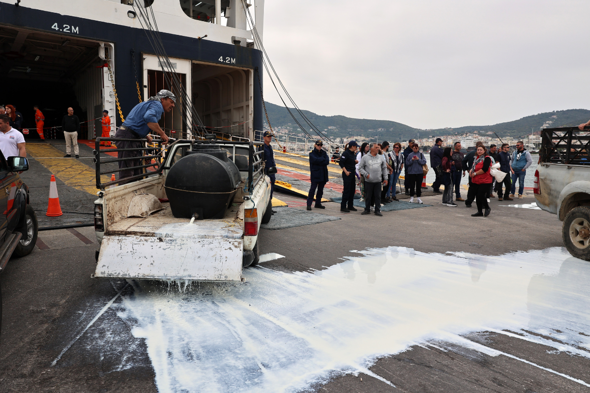 Ξεσηκώθηκαν οι κτηνοτρόφοι της Λέσβου