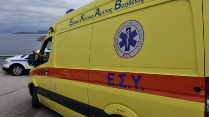 Ανατροπή μπετονιέρας στη Ρόδο