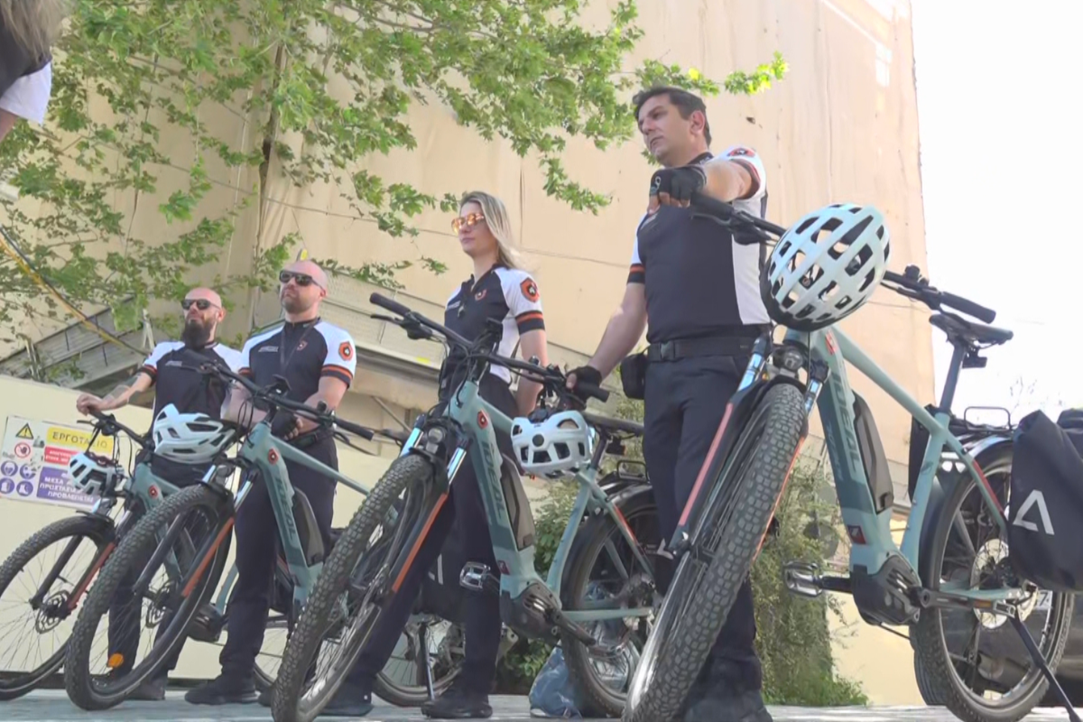Δημοτικοί αστυνομικοί- ποδηλάτες