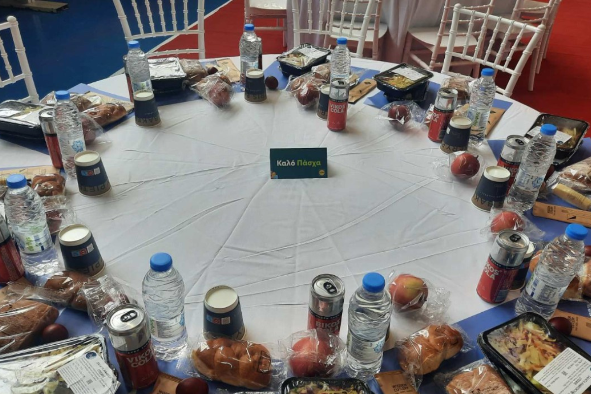 Πασχαλινά Γεύματα Αγάπης σε άστεγους και ευάλωτους πολίτες