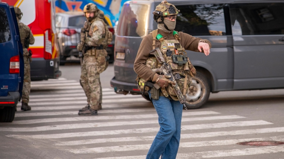 Πυροβολισμοί σε σούπερ μάρκετ στο Κίεβο
