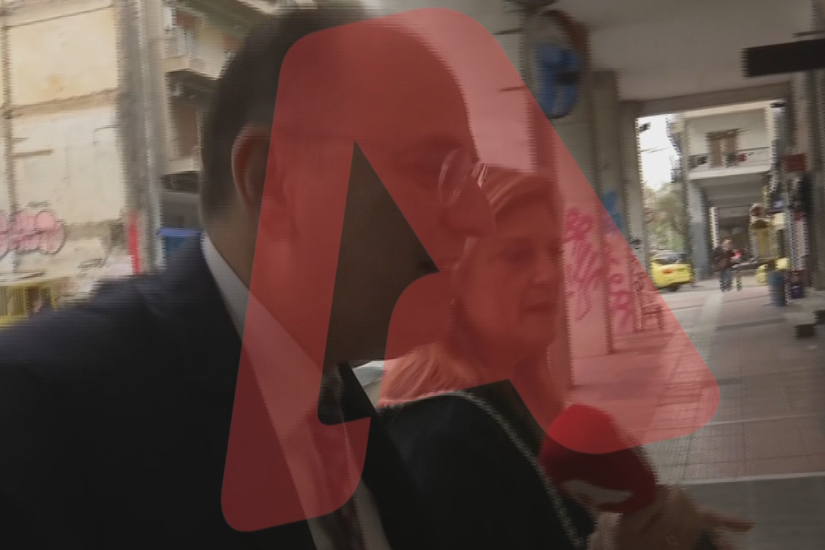 Ο Μ. Λαζαρίδης στον ALPHA