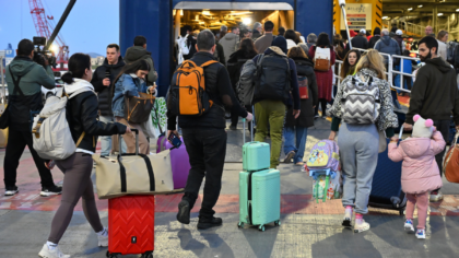 Πασχαλινή έξοδος – Αυξημένη κίνηση
