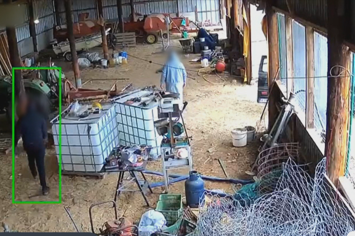 Καρέ καρέ ληστεία σε αποθήκη στο Δήμο Βόλβης