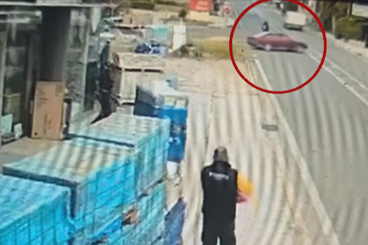 Σοκαριστικό τροχαίο με εγκατάλειψη