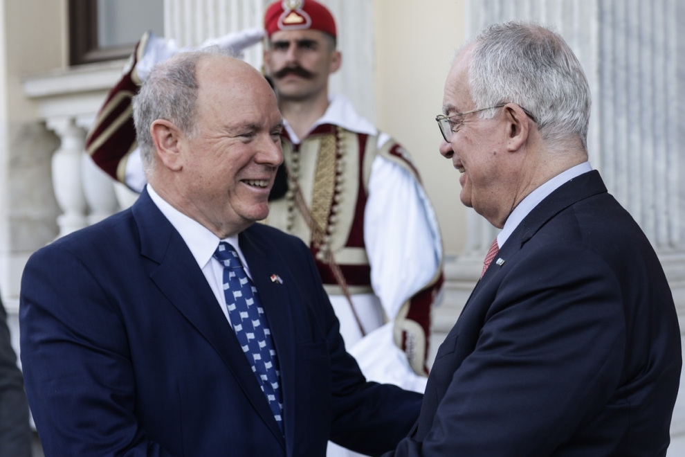 Συνάντηση ΠτΔ με τον πρίγκιπα του Μονακό Αλβέρτο Β’