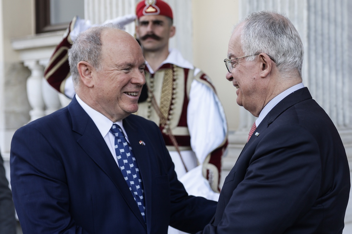 Συνάντηση ΠτΔ με τον πρίγκιπα του Μονακό Αλβέρτο Β’