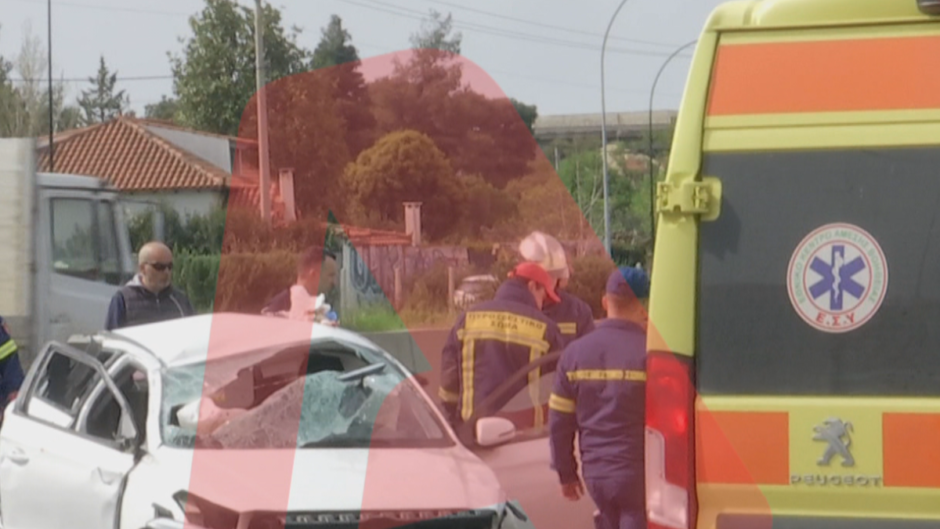 Ανατροπή αυτοκινήτου στην Εθνική