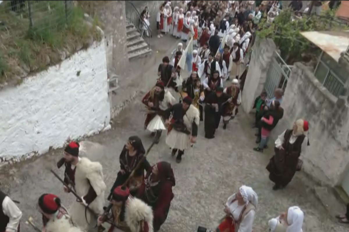 Κάστρο των Σαλώνων στην Άμφισσα- 205η επέτειος από την απελευθέρωση