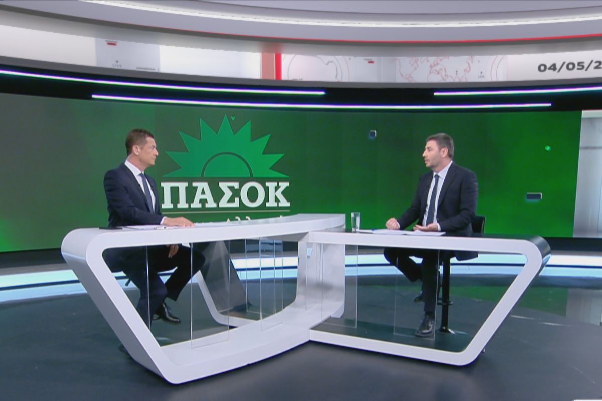 Ο πρόεδρος του ΠΑΣΟΚ στον ALPHA