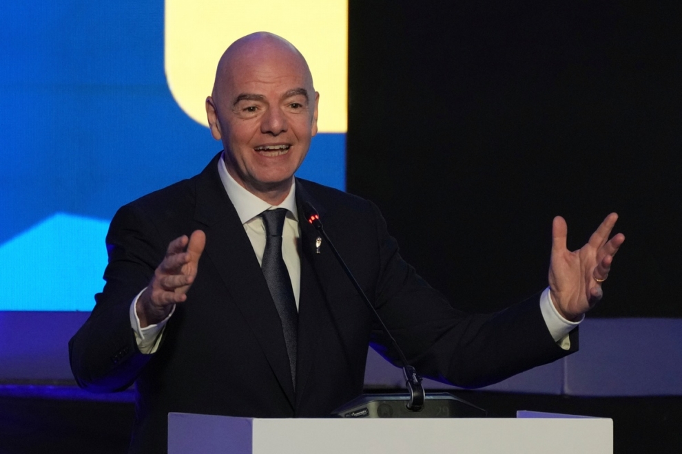 Ινφαντίνο στον ΟΗΕ: «Ας κάνουμε το Παγκόσμιο Κύπελλο μια στιγμή ενότητας, ευτυχίας και ελπίδας για το μέλλον»