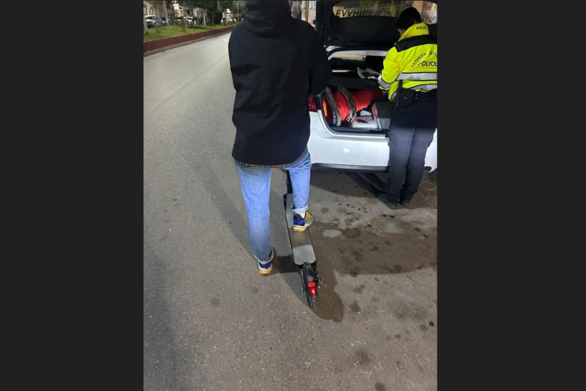 Μπλόκα και έλεγχοι για πατίνια