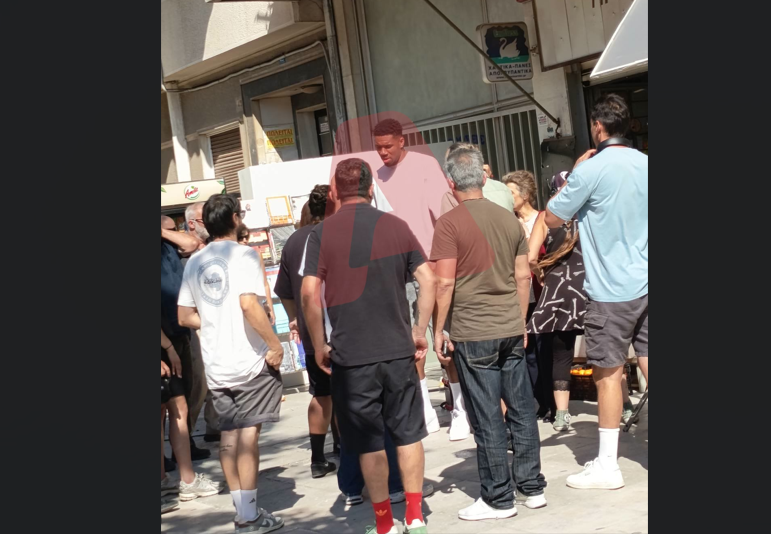 Ο Αντετοκούνμπο στα Σεπόλια- Αποκλειστικό βίντεο