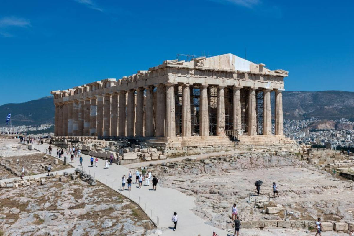 Ενθουσιασμένοι οι ξένοι με τον Παρθενώνα