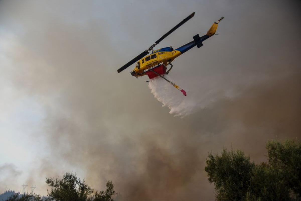 Πυρκαγιά σε αγροτοδασική έκταση στην Ξηρολίμνη Φωκίδας