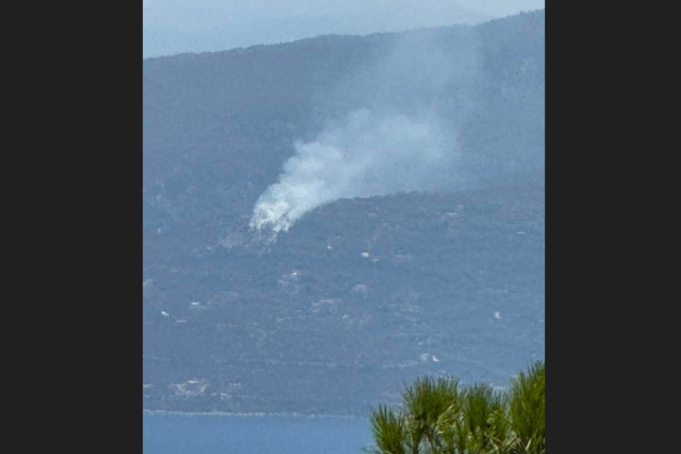 Κορινθία: Δασική πυρκαγιά στην περιοχή Αηδόνι- Ήχησε το “112”