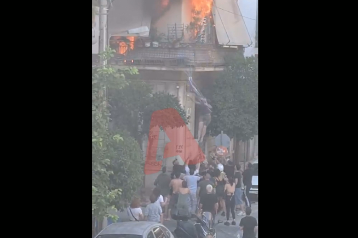 Βίντεο- ντοκουμέντο: Η βουτιά στο κενό για να σωθεί