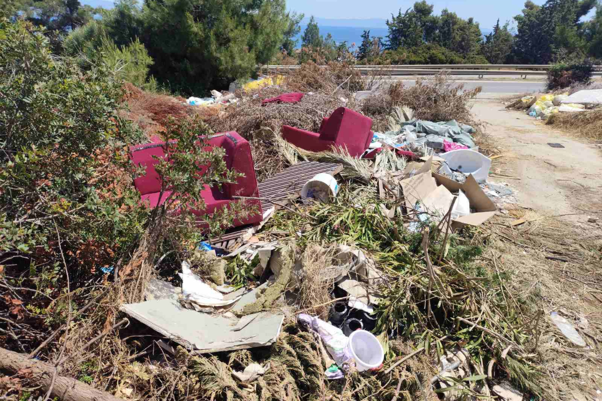 Χωματερή σε δάσος στη Χαλκιδική- Εισαγγελέας μετά το ρεπορτάζ του ALPHA