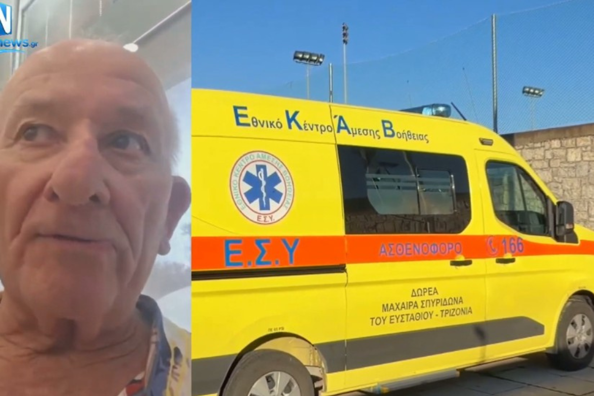 Δώρισε ασθενοφόρο στο ΕΚΑΒ Ναυπάκτου – Μια πράξη ανθρωπιάς με μεγάλο συμβολισμό