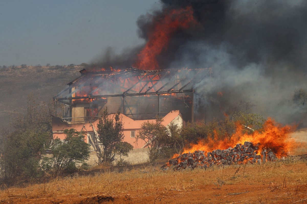 Συνελήφθη 43χροννη για εμπρησμό κατ΄ εξακολούθηση