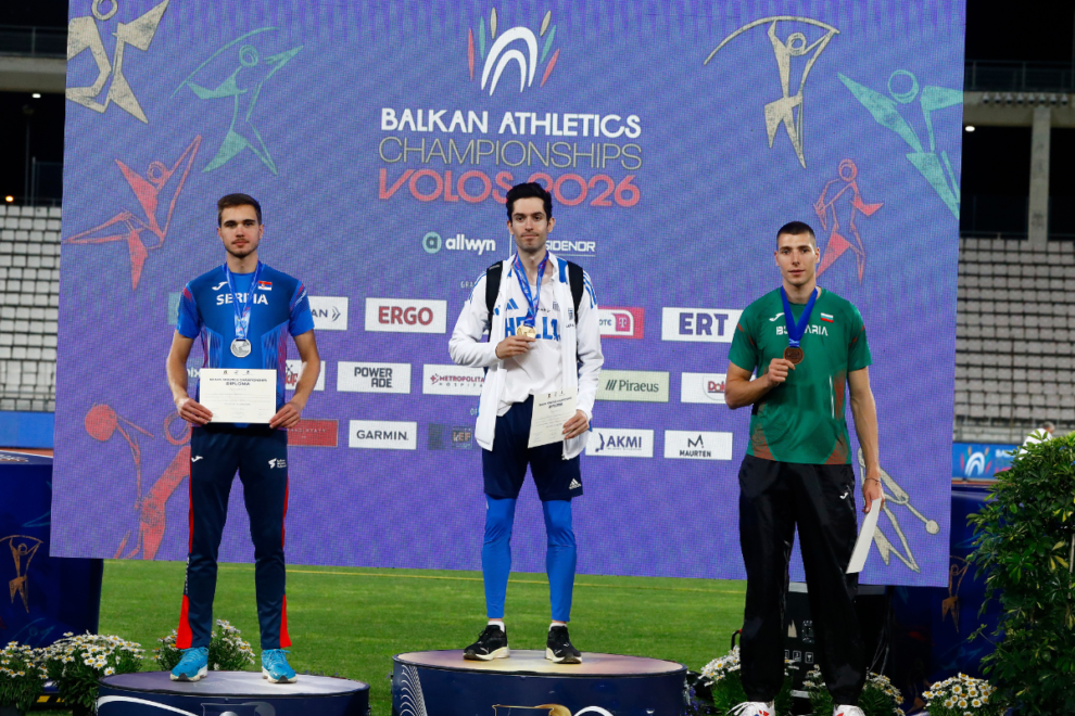 Βαλκανικό Πρωτάθλημα: Ο Τεντόγλου «πέταξε» στα 8,36μ. με ρεκόρ αγώνων