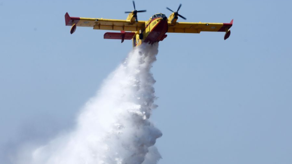 Πυρκαγιά σε αγροτοδασική έκταση στον Άγιο Λαυρέντιο Μαγνησίας