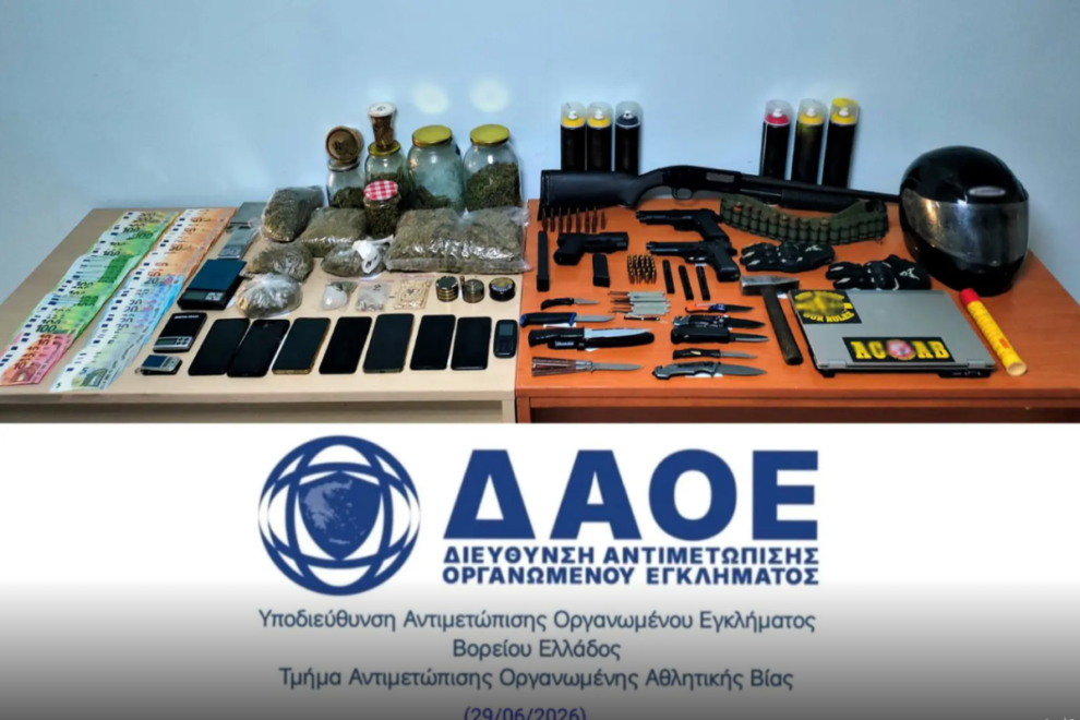 Θεσσαλονίκη: Όπλα, μαχαίρια, οπαδική βία
