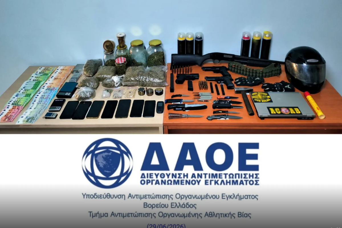 Θεσσαλονίκη: Όπλα, μαχαίρια, οπαδική βία