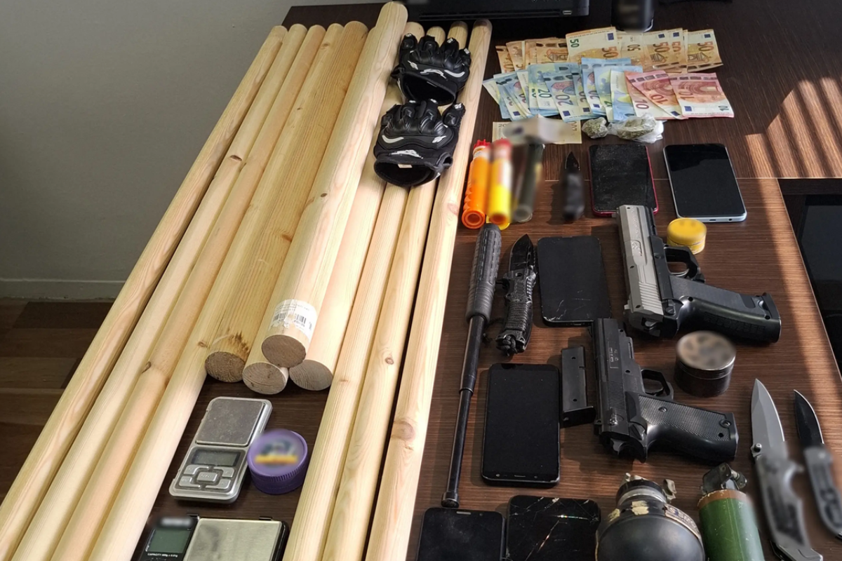 Βίντεο από τη δράση οργανωμένων οπαδών