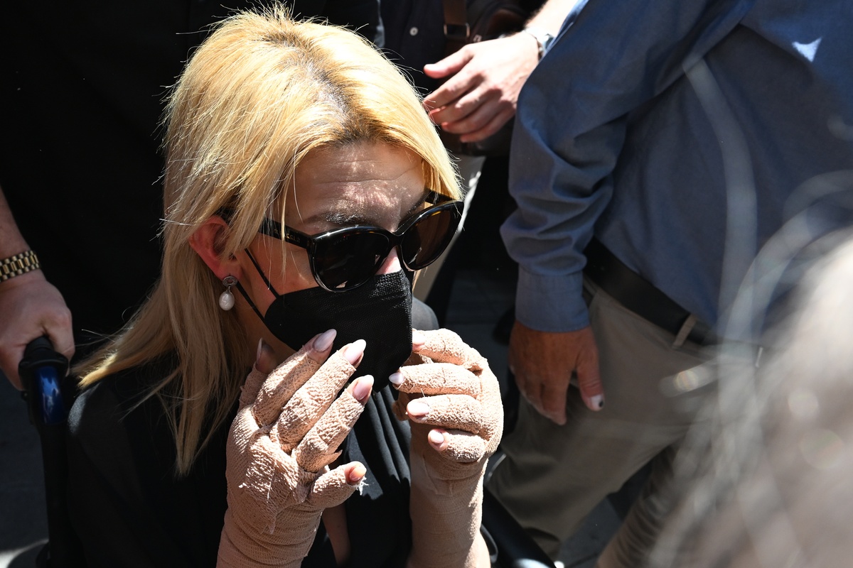 Σε κλίμα οδύνης η κηδεία της Βάγιας Νέστορα