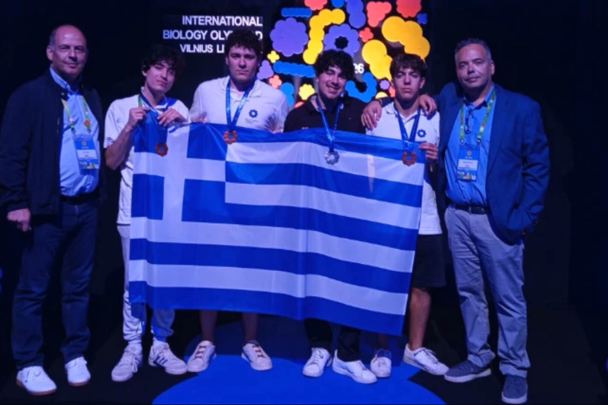 4 μετάλλια για Έλληνες μαθητές στην Ολυμπιάδα Βιολογίας μετάλλια