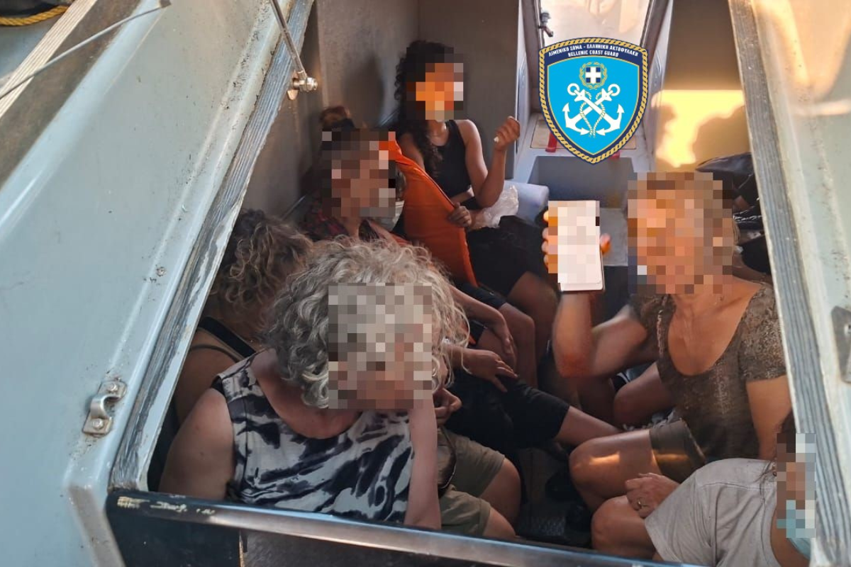 Συγκλονιστικό βίντεο από τη διάσωση 29 πολιτών στον Άγιο Παύλο Ρεθύμνου
