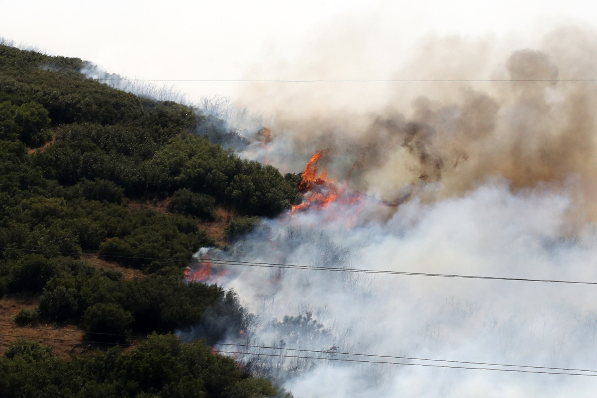 Συνελήφθη 51χρονος για την φωτιά στο Δερβένι Ωραιοκάστρου