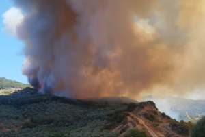 Φωτιά στο Κομπότι Άρτας- Διπλό 112 και μάχη από αέρα και γη