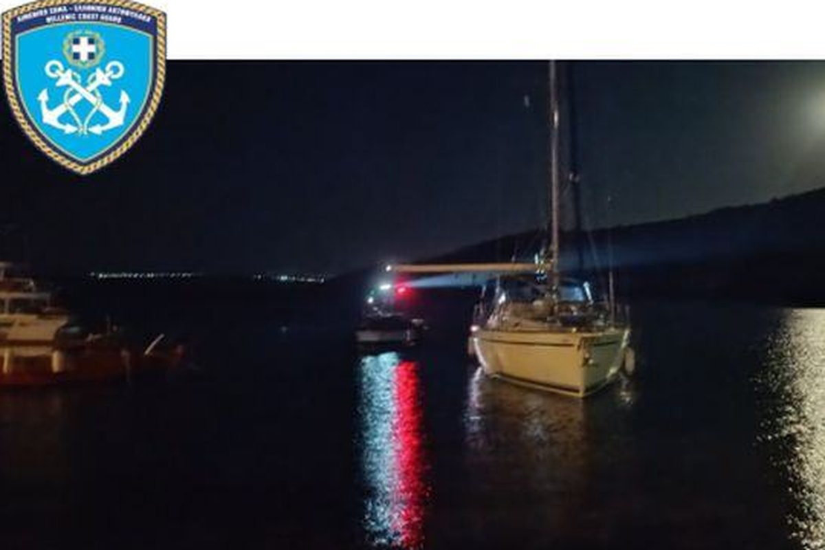 Κως: Προσάραξε ιστιοφόρο με μετανάστες