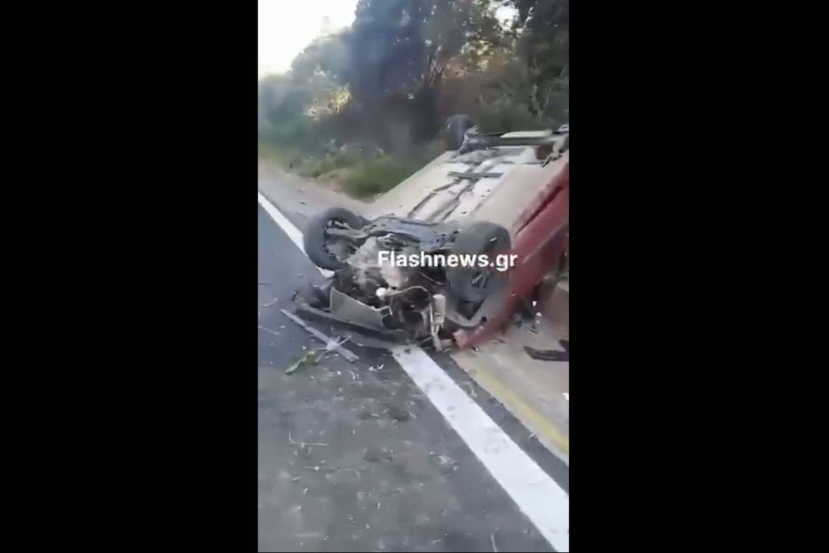 Τροχαίο με το καλημέρα στην Κρήτη