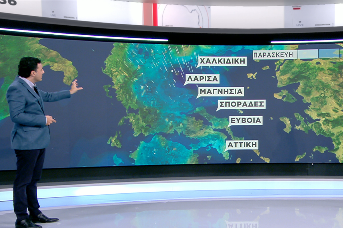 Χαλάζι, κεραυνοί και καταιγίδες
