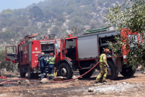 Μεγάλη πυρκαγιά στη Φωκίδα- 112 για εκκενώσεις προς Ναύπακτο