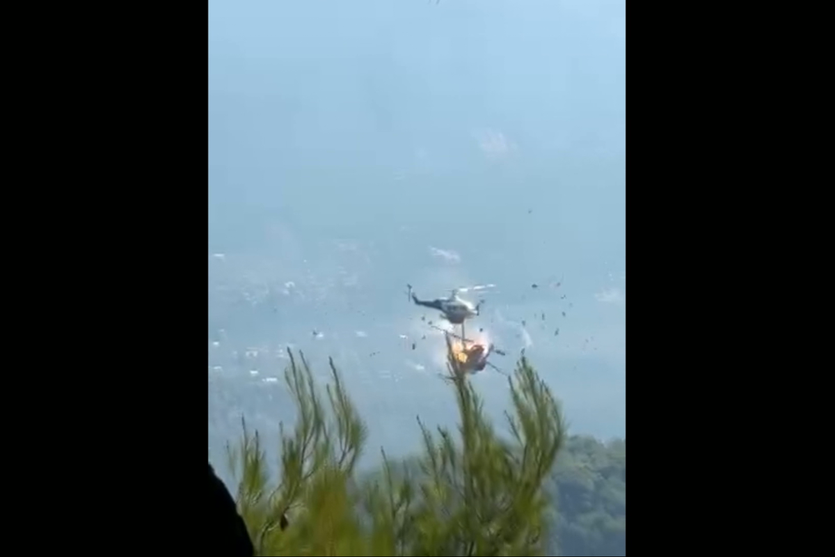 Βίντεο- ντοκουμέντο- Η σύγκρουση των ελικοπτέρων