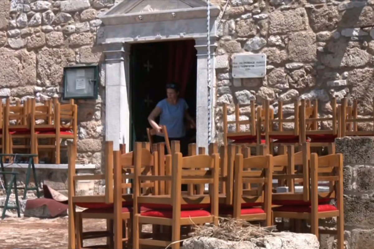 Σαρωτικό μπουρίνι στη Μάνη: Σπίτια «βούλιαξαν» στα λασπόνερα