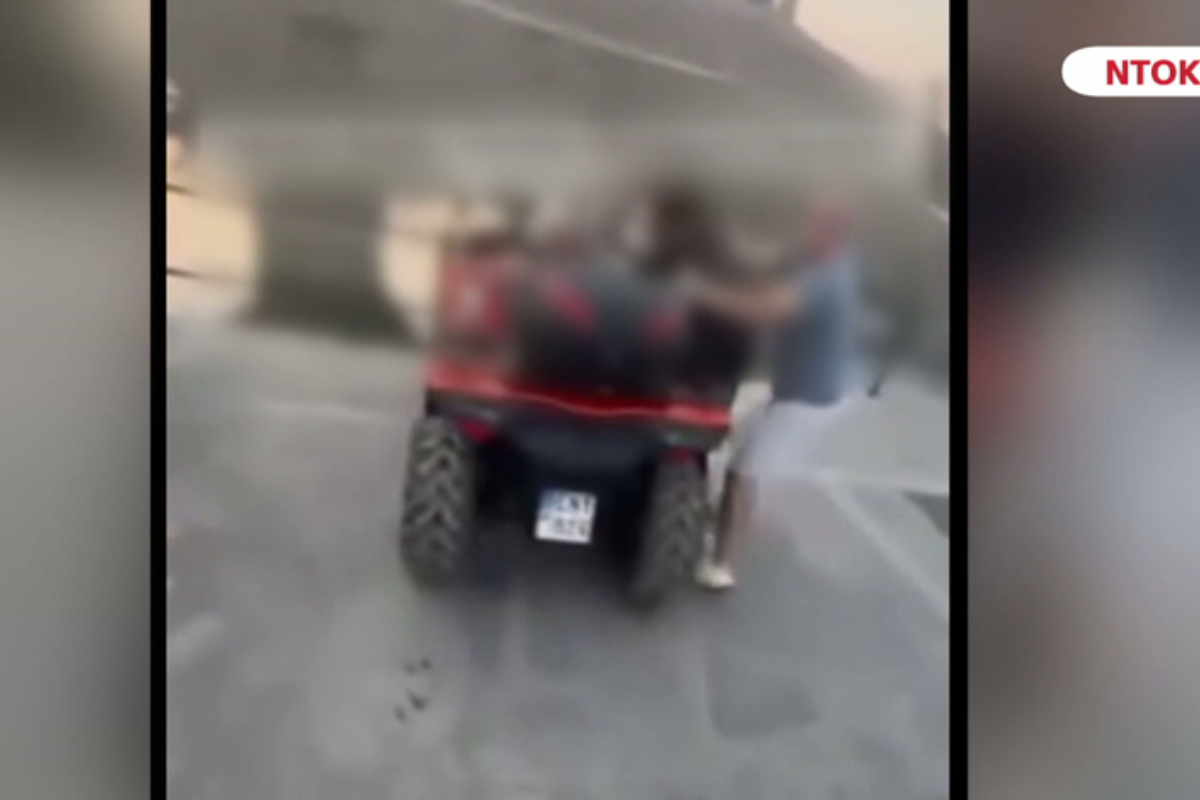 Βίντεο- Πάρος: Άγρια επίθεση οδηγού σε ηλικιωμένο στη Νάουσα