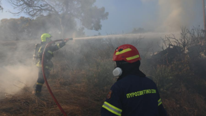 Πυρκαγιά στη Σαλαμίνα: Δυο νεκροί