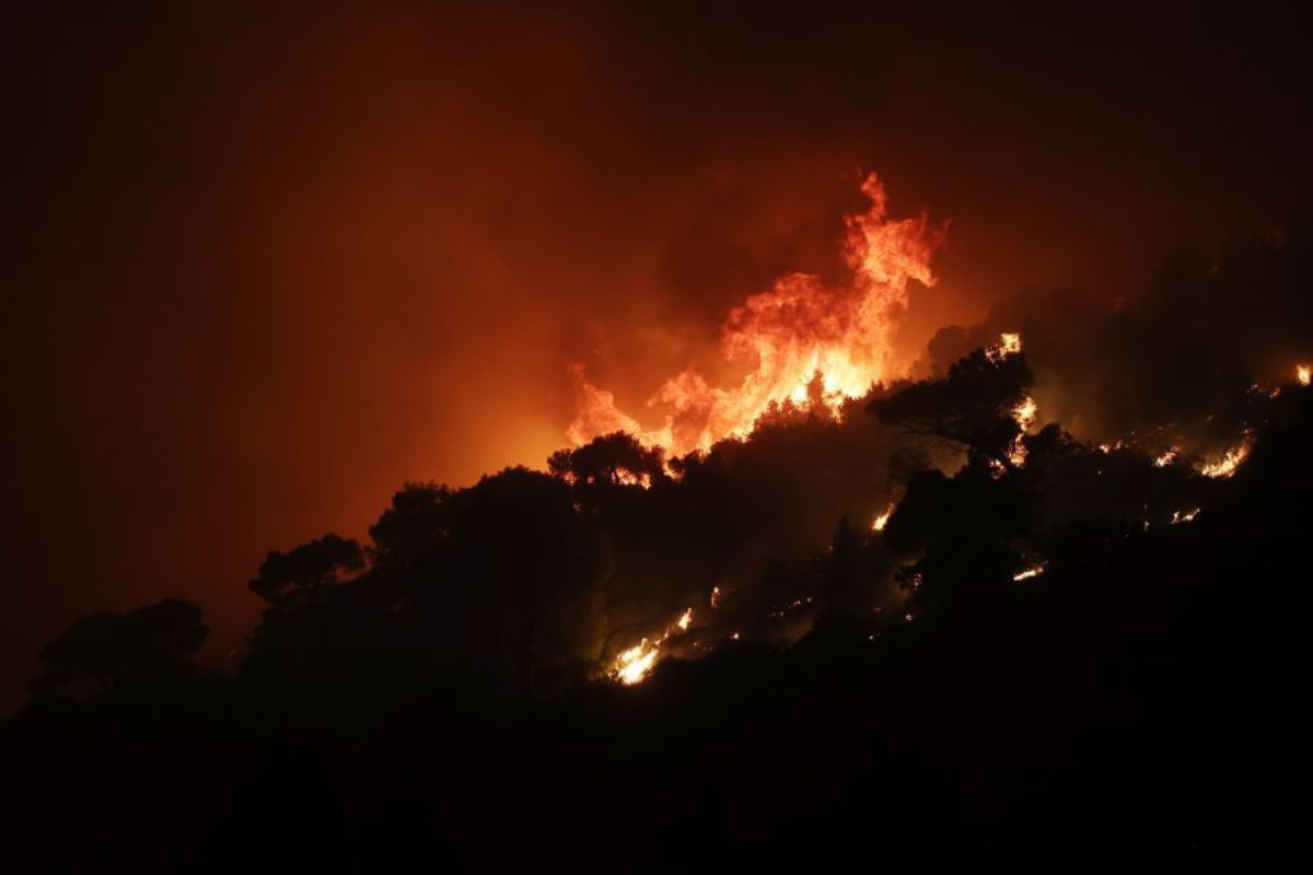 Πύρινος εφιάλτης στο Πόρτο Γερμενό
